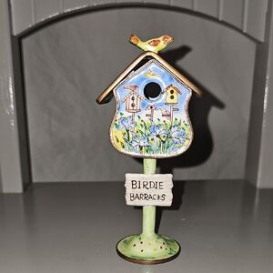 Kelvin Chen Cloisonne Birdie Barracks Trinket Box
